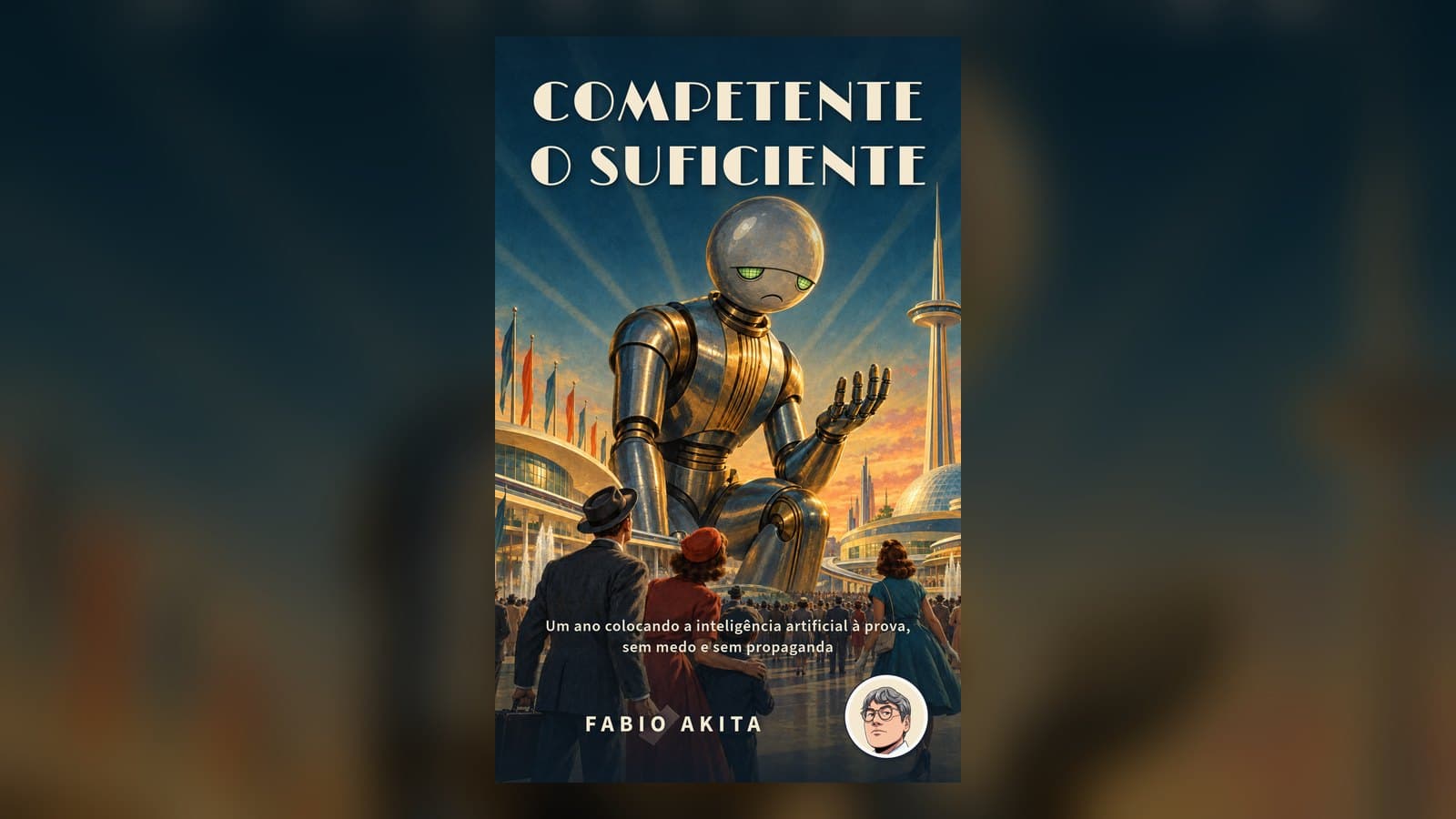 Capa do livro Competente o Suficiente, de Fabio Akita